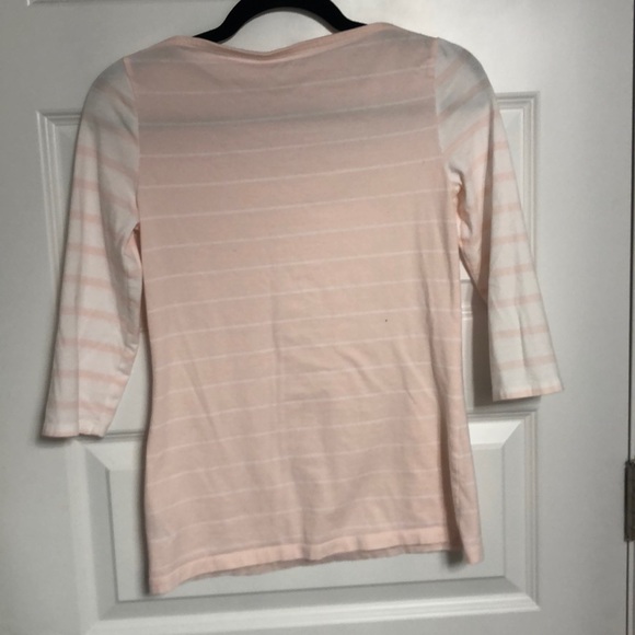 Light Pink 3/4 Length Sleeve Shirt (Size XS) - Picture 2 of 5